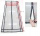 Durvju Moskītu Odu Kukaiņu Tīkls Pretinsektu Siets - 80/90/100 x 210/220, Melns | Mosquito Door Mesh Net Anti-Insect...