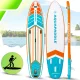 AquaPaddle Navigator Orange Green SUP dēlis, 355x82x15 cm, 200 kg