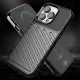 Vāciņš iPhone 13 Pro tālrunim Thunder Case, TPU, zaļš