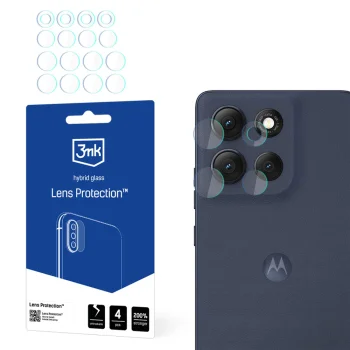 Защитное стекло на камеру 3mk Lens Protection для Motorola Moto G86 / G86 Power
