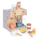 Деревянная кофемашина и магазин для детей Ecotoys 2-в-1, 26 аксессуаров