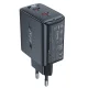 Сетевое зарядное устройство GaN 35W PD 2x USB-C Acefast A49, черное
