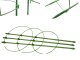 Round Ring Plant and Flower Support, 60 cm, Green