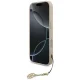Чехол Guess для iPhone 17 Pro 4G Charms Collection MagSafe, розовый
