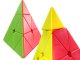 Pyraminx Speed Cube 3D Puzzle Educational Logic Toy, Multicolor