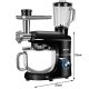 Planetārais virtuves kombains ar blenderi, 6.2 l, 2200 W, melns