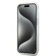 DKNY iPhone 15 vāciņš IML Checkered Mono Pattern & Printed Stripes MagSafe, rozā