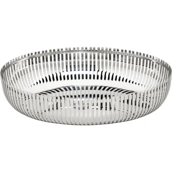 Овальная корзина Alessi PCH06/26 26 см, серебристая