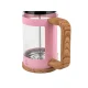 Leopold Vienna Franca Coffee & Tea Maker, 600ml, Pink