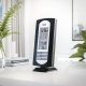 Mebus 11146 Radio-Controlled Weather Station, Black/Silver