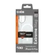 SBS Extreme Mag D3O MagSafe vāciņš iPhone 16 Plus tālrunim, caurspīdīgs