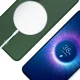 Чехол 3mk Smoke MagCase для Samsung Galaxy S24 с MagSafe, полупрозрачный зеленый