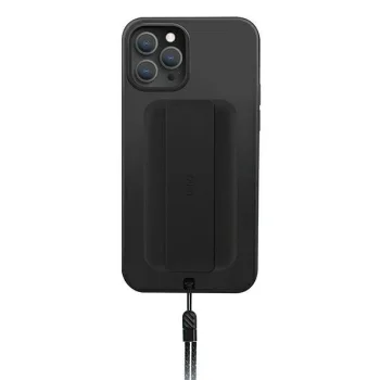 Apple iPhone 12 Pro Max 6,7" Uniq Etui Heldro Case Cover, Black | Telefona Maciņš Vāks Apvalks Bampers