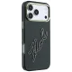 Чехол Karl Lagerfeld IML Big Signature для iPhone 18 Pro / 17 Pro, черный