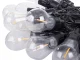 Dārza virtene 15 LED, silta baltā gaisma, 15 m