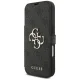 Чехол-книжка Guess Book 4G Metal Logo для iPhone 17 Pro - Черный