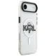 Karl Lagerfeld IML Karl Sketch Logo MagSafe vāciņš iPhone 17 Air, caurspīdīgs