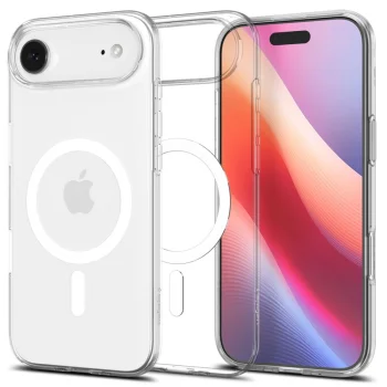 Spigen iPhone 17 / 17 Air vāciņš Liquid Crystal Mag, caurspīdīgs / balts