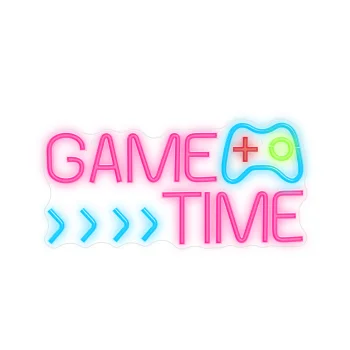 Декоративный светильник Forever Light Neon PLEXI LED GAME TIME, Разноцветный