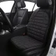 Автомобильная накидка на сиденье с подогревом, 2 режима, черная