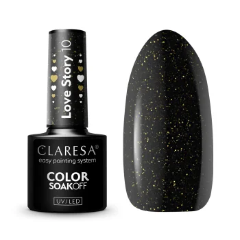 Claresa Love Story 10 hibrīda nagu laka, 5 g