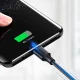 Ugreen US184 USB-A 3.0 uz USB-C kabelis, 3A, 1m, Melns