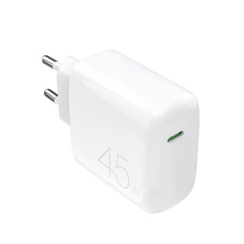 Puro PROLITE 45W USB-C sienas lādētājs – balts