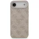 Чехол Guess 4G Ring Classic Logo MagSafe для iPhone 17 Air - розовый