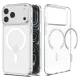 Spigen Liquid Crystal MagSafe vāciņš iPhone 18 Pro / 17 Pro, Caurspīdīgs / Balts