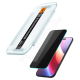 Apple iPhone 17 Air 6.5\'\' Spigen Glas.tr ”ez Fit” Privacy Tempered Glass 2-Pack | Ekrāna Aizsargstikls 2 gab.
