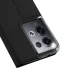 Grāmatiņas tipa vāciņš Dux Ducis Skin Pro telefonam Oppo Reno 8 Pro, ar statīva funkciju, melns