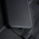 3mk Hardy Apple Silky Leather MagCase iPhone 16 Pro Max vāciņš, melns