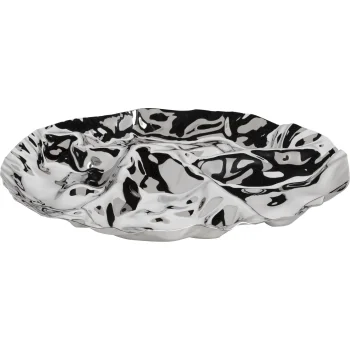 Блюдо для закусок Alessi Pepa LC14, 32.2 см, 4 секции, серебристое