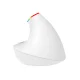 Bezvadu vertikālā pele Delux M618C 2.4G 1600DPI RGB (balta) | Wireless Vertical Mouse (white)