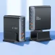 Tech-Protect DC80W-GAN 6-portu lādēšanas stacija 80W, melna