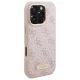 Guess iPhone 16 Pro Max Case 4G Logo Plate MagSafe, Pink