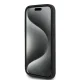 Karl Lagerfeld iPhone 15 Pro Max vāciņš Diagonal Quilted Script, melns