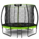 Садовый батут Neo-Sport 435 см (14 ft) с внутренней сеткой и лестницей,...