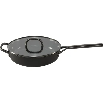 ZWILLING Milano sautē panna ar stikla vāku 28 cm, melna