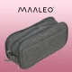 Трехсекционный пенал Maaleo, серый