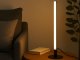 LED galda lampa 40cm, moderna stāvlampa ar 3 gaismas režīmiem, melna