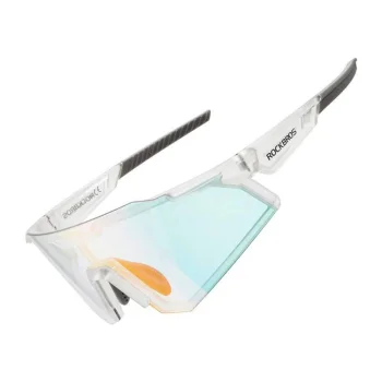 Фотохромные велоочки Rockbros SP291 UV400, белые