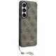 Guess 4G Classic Logo Charm MagSafe vāciņš Samsung Galaxy S26, brūns