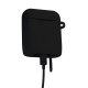 3mk silikona maciņš Apple AirPods 2, Melns