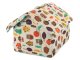 Dog and Cat House Bed XL, Owl Pattern, Black Interior