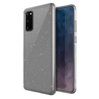 Samsung Galaxy S20+ Plus (SM-G985F/DS) Uniq Etui Lifepro Tinsel Case Cover, Lucent Clear | Чехол Кейс...
