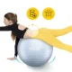 Vingrošanas bumba 4FIZJO Reh Ball 75 cm ar pumpi, pelēka