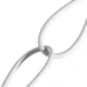 USB uz Lightning kabelis Baseus CALYS-A02 2.4A 1m Balts