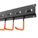 Maclean MC-193 tērauda sienas organizators dārza instrumentiem, 40 cm