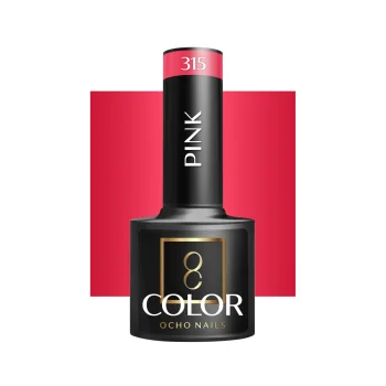 OCHO NAILS hibrīda nagu laka Pink 315, 5 g